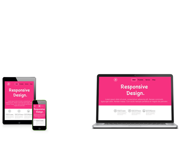 Responsive Design - Eine Website für alle Geräte